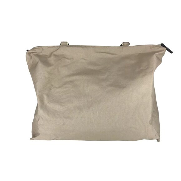 Ruff Hewn Womens Beige Shoulder Strap Inner Pocket Tote Bag With Pouch - Picture 5 of 8